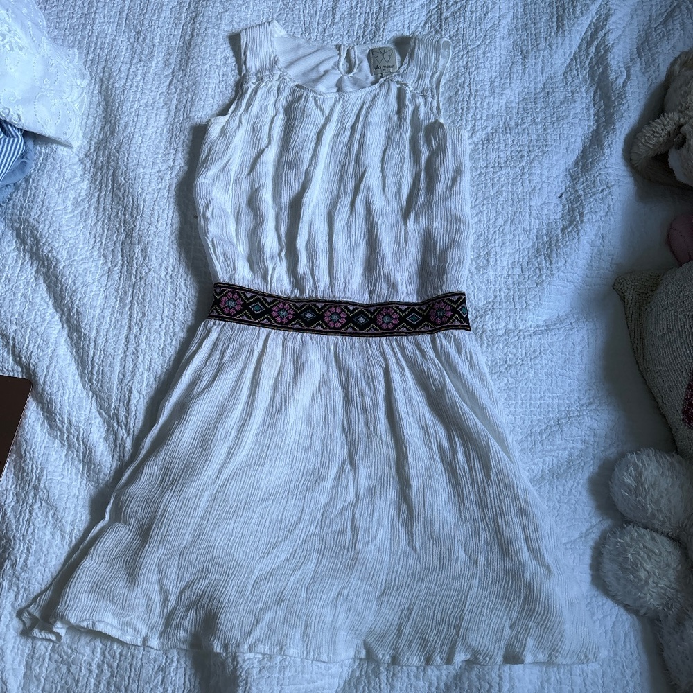 ella moss kids white dress